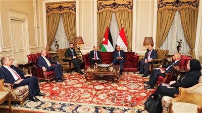  جلسة مشاورات مصرية أردنية موسعة بحضور وزيري خارجية البلدين
