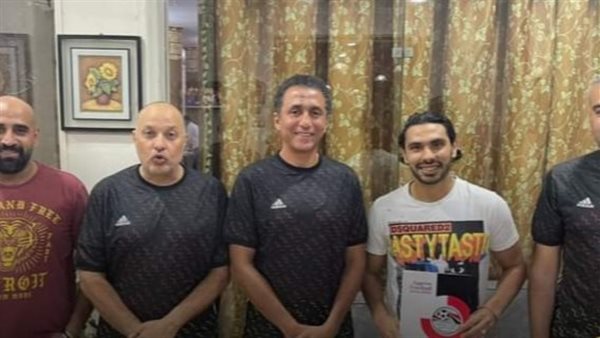 محمد رزق لاعب الأهلي