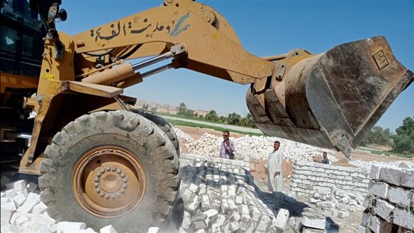 حملة إزالات بأسيوط