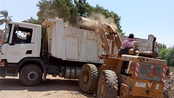 رفع مخلفات القمامة