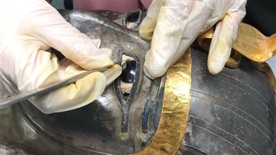 ورش تعليمية مُتخصصة لطلبة الترميم خلال الإجازة الصيفية بالمتحف المصري بالتحرير | صور 