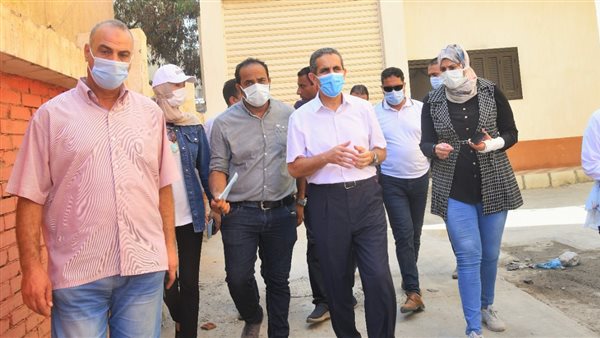 محافظ الغربية يتفقد