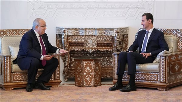 الرئيس السوري ووزير