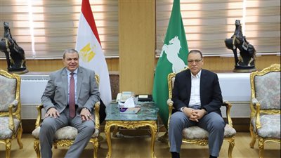 محافظ الشرقية يستقبل وزير القوى العاملة في بداية جولته للمحافظة