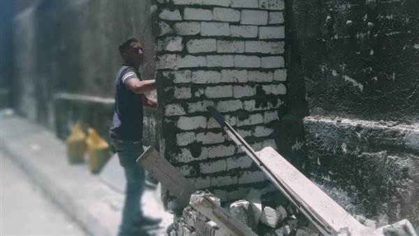 ازالة حوائط مخالفة