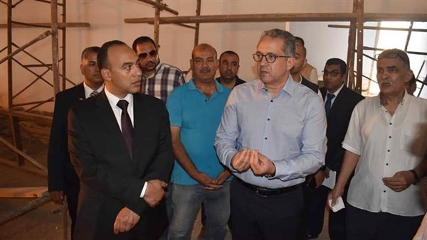 زيارة وزير الآثار