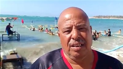 منقذ شاطئ ذوي الهمم بالإسكندرية: لم نسجل أي حالات غرق بسبب رعايتنا للمصطافين | بث مباشر