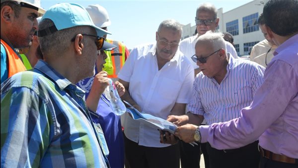 محافظ بورسعيد يتفقد