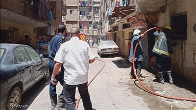 السيطرة على حريق في شقة سكينة بالأميرية دون وقوع إصابات بشرية | صور 