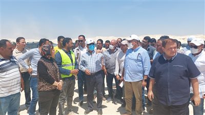وزير النقل يتابع أعمال تنفيذ الخط الأول من مشروع شبكة القطار الكهربائي السريع
