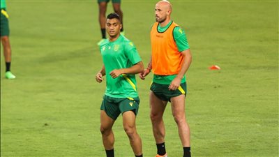 مصطفى محمد يختتم تدريباته قبل مواجهة باريس سان جيرمان في السوبر الفرنسي | صور