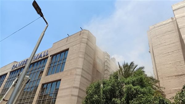 حريق بفندق رمسيس