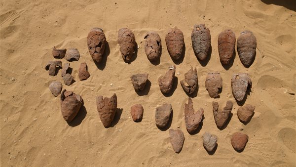 بقايا مبني لأحد معابد