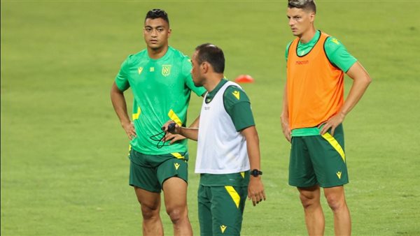 مصطفى محمد من تدريبات