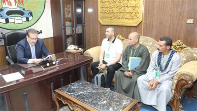 محافظ المنوفية: تطهير مصرف غامرين.. وقرار لتخصيص مدرسة بالشهداء