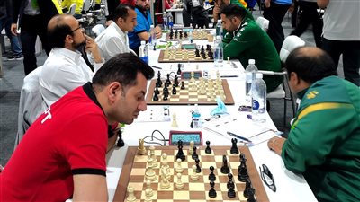 مصر تهزم السعودية وبنما وقبرص في أولمبياد الشطرنج العالمي بالهند
