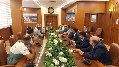 الغضبان يبحث مع رئيس الاتحاد العربي للكونغ فو استعدادات استضافة البطولة العربية 