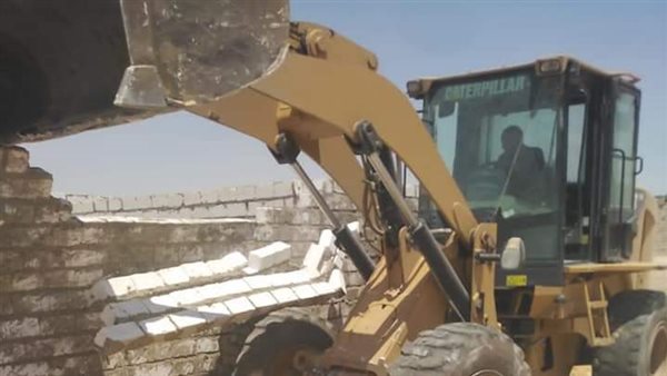 ازالة التعديات بالمنيا