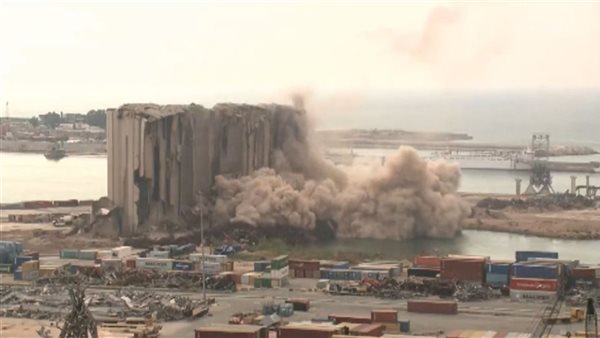 انهيار صوامع القمح