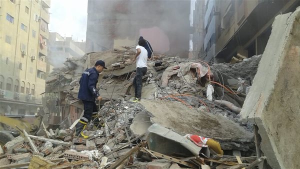 انهيار عقار - أرشيفية