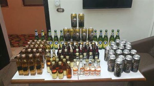 زجاجات خمور