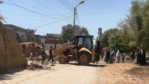 إزالة التعديات بسوهاج