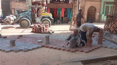 محافظ أسيوط: تركيب إنترلوك بالشوارع الضيقة بمدينة القوصية ضمن خطة التطوير والتجميل