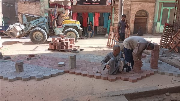 تركيب بلاط الانترلوك