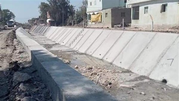 أعمال تأهيل ترعة