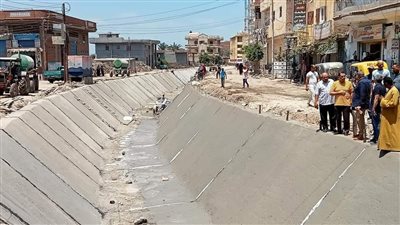 بتكلفة 18 مليون جنيه..إعادة تأهيل ترعة الإشرافية بالرحمانية في البحيرة