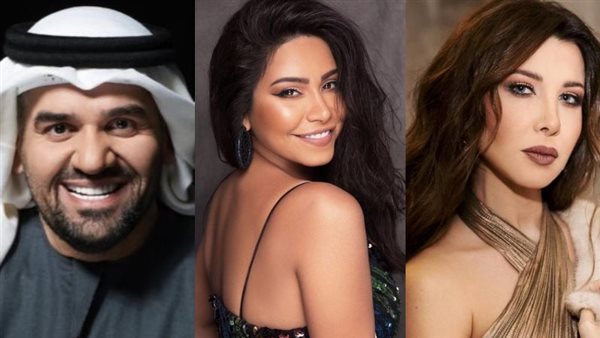 حسين الجسمي ونانسي