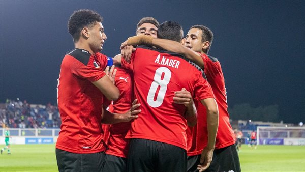 جانب من مباراة منتخب