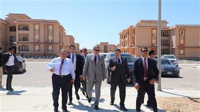 وزير القوى العاملة يتفقد المدينة السكنية للعاملين بمشروع محطة الضبعة النووية │ صور