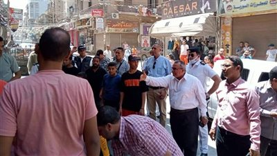 تحرير 21 محضر إشغال طرق خلال حملة مكبرة بمدينة المنيا