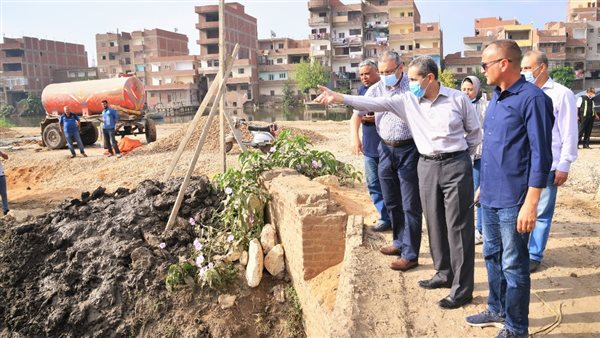 محافظ الغربية يتفقد