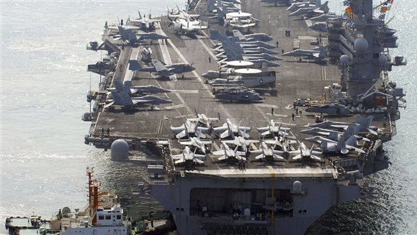 حاملة الطائرات الأمريكية