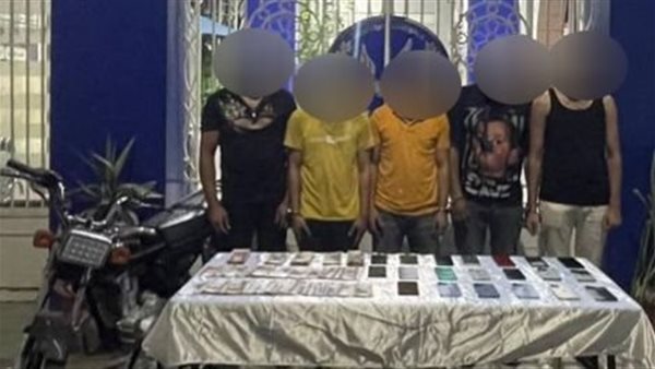 عصابة سرقة الهواتف