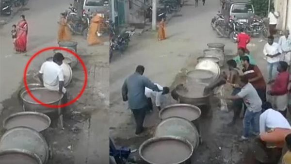 سقوط هندي في عصيدة