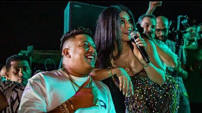 بعد حفل العلمين الجديدة.. حمو بيكا يكشف إمكانية تعاونه مع هيفاء وهبي في عمل فني