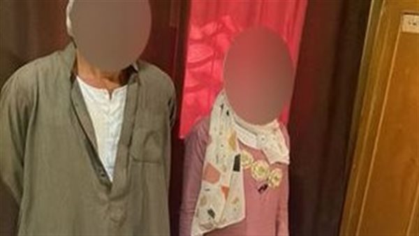 المتهمة ووالدها 