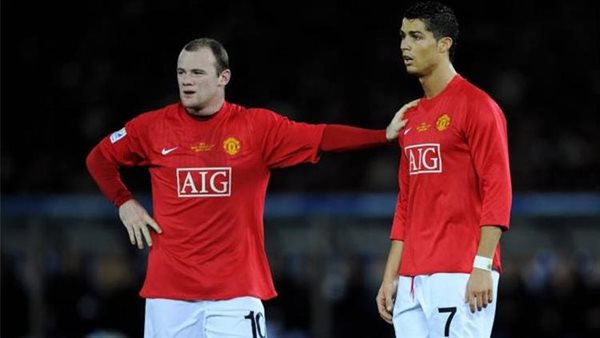 واين روني وكريستيانو