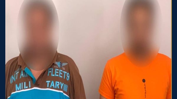 المتهمان بقتل سيدة