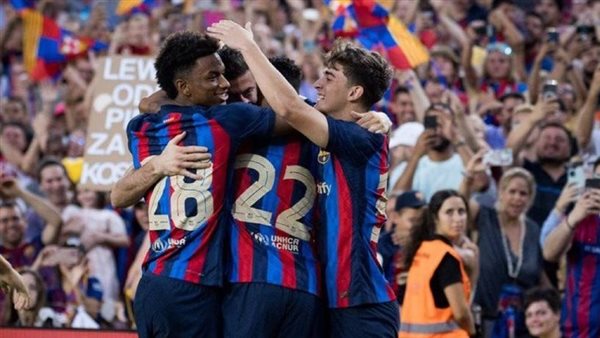 لاعبو برشلونة