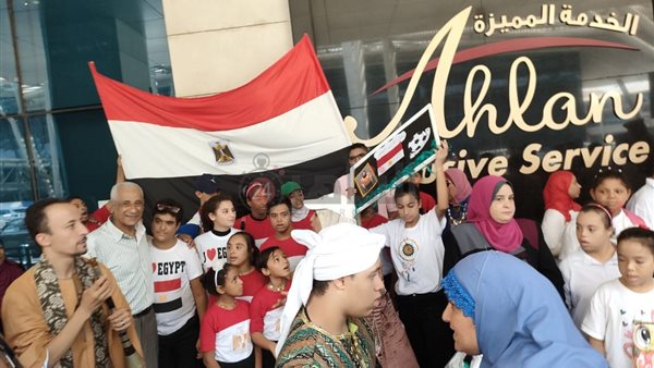 استقبال بعثة منتخب