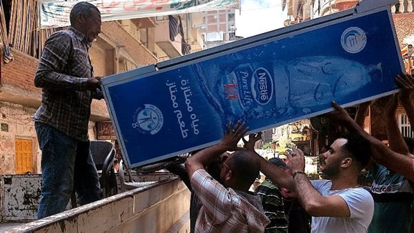 حملة لإزالة الإشغالات