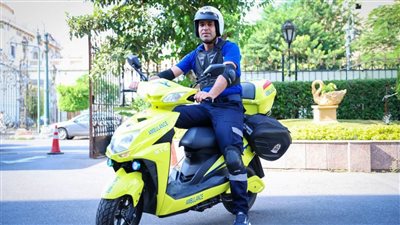 الصحة: بدء إدخال الاسكوتر الكهربائي للعمل بأسطول هيئة الإسعاف | صور