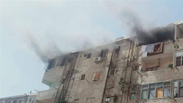 حريق شقة بالإسماعيلية