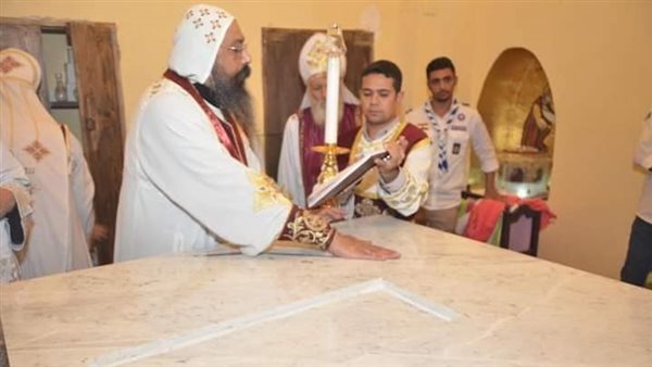 تدشين كنيسة السيدة