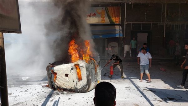 اشتعال النيران في