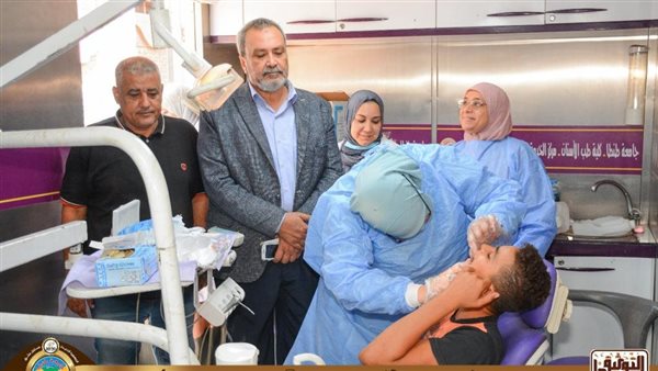 جامعة طنطا تنظم قافلة